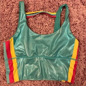 Crowned Athletics Barbara Girl Blue Sports Bra